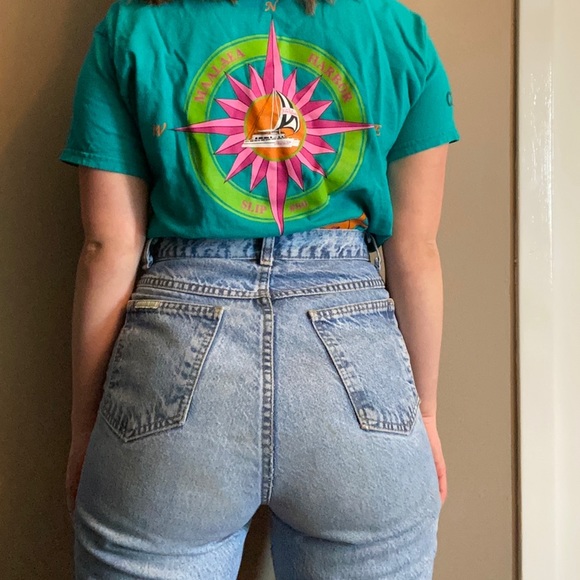 Gildan ultra cotton size L t-shirt - turquoise - Picture 2 of 7